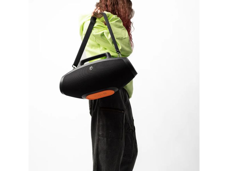 Skullcandy Bluetooth Speaker Barrel Boombox Schwarz