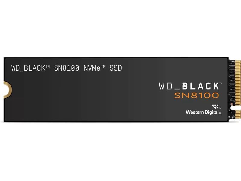 WD Black SSD SN8100 M.2 2280 NVMe 2000 GB