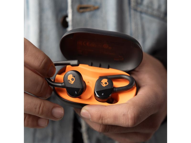 Skullcandy True Wireless In-Ear-Kopfhörer Push Play Active Schwarz