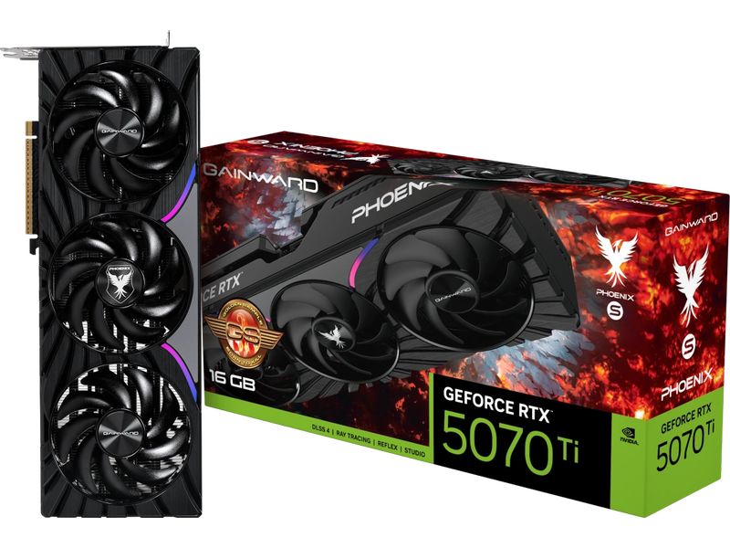 Gainward Grafikkarte GeForce RTX 5070 Ti Phoenix-S GS