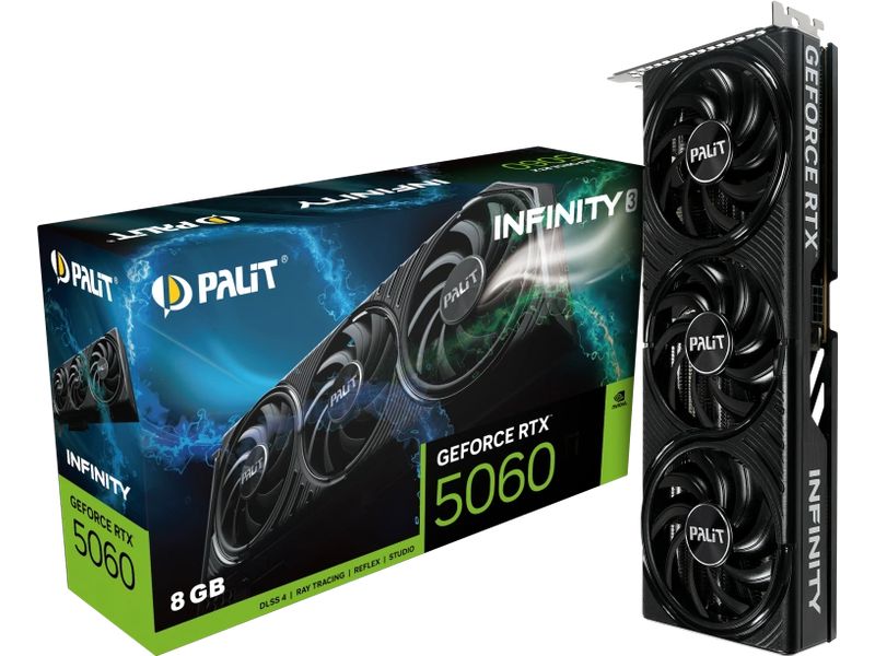 Palit Grafikkarte GeForce RTX 5060 Infinity 3 8 GB