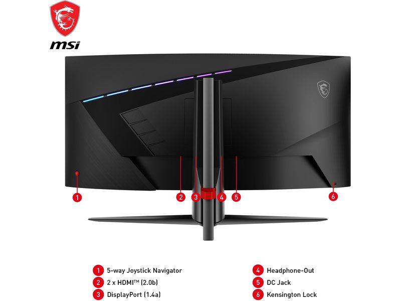 MSI Monitor MAG 345CQRDE