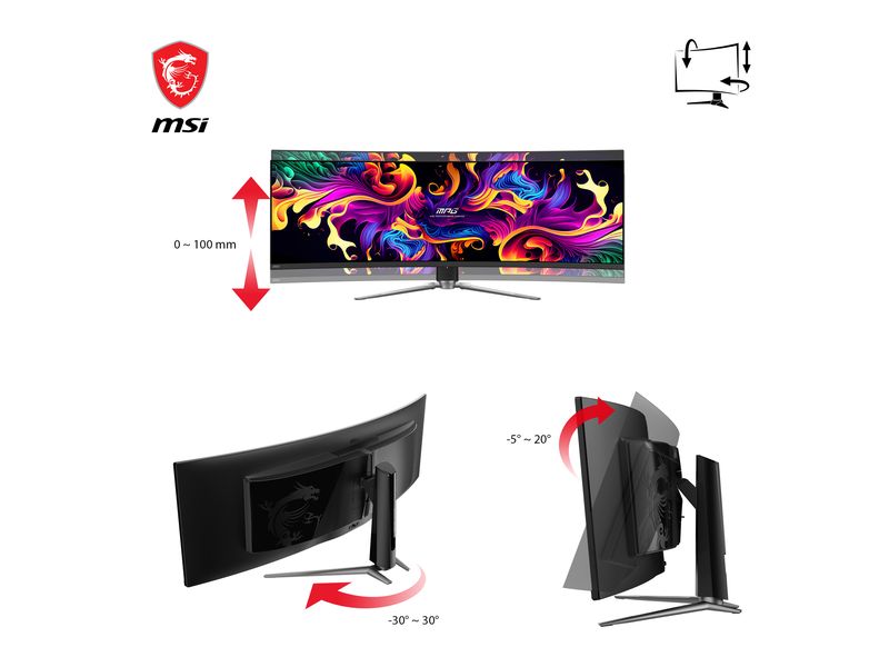 MSI Monitor MPG 491CQPDE QD-OLED