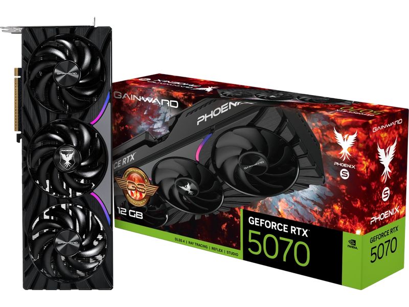 Gainward Grafikkarte GeForce RTX 5070 Phoenix-S GS