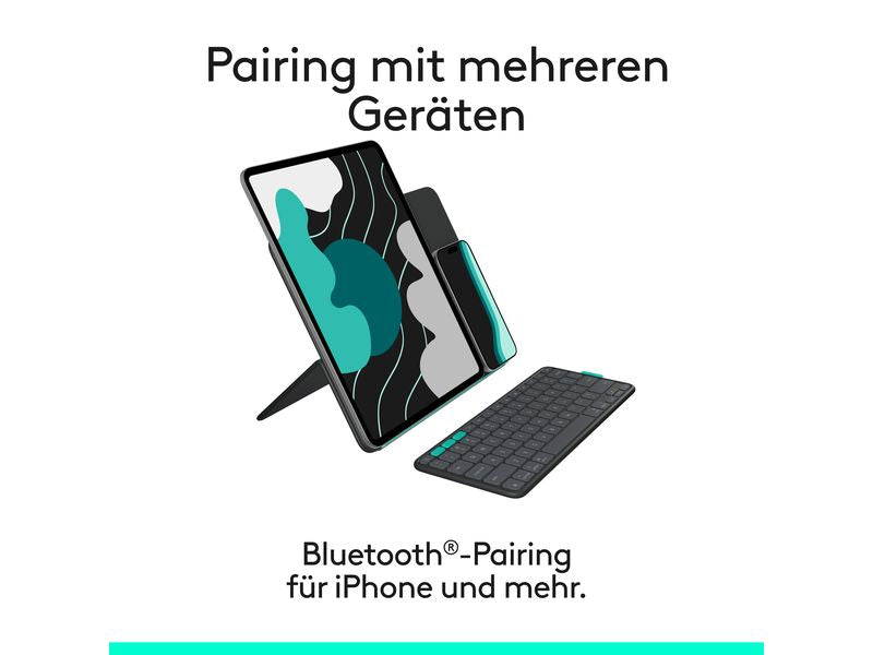 Logitech Tablet Tastatur Cover Flip Folio iPad Pro & Air13