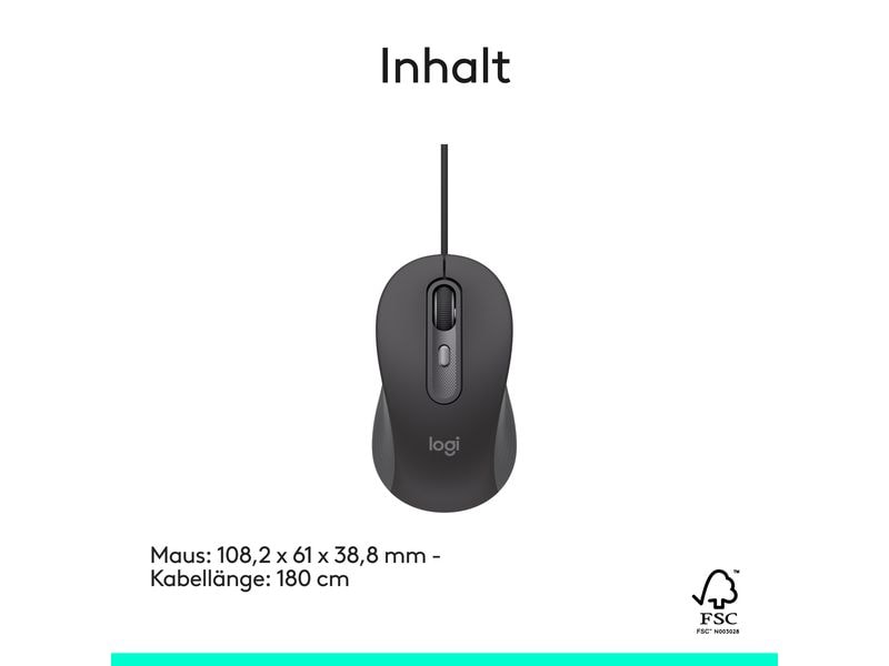 Logitech Maus Signature M520 for Business