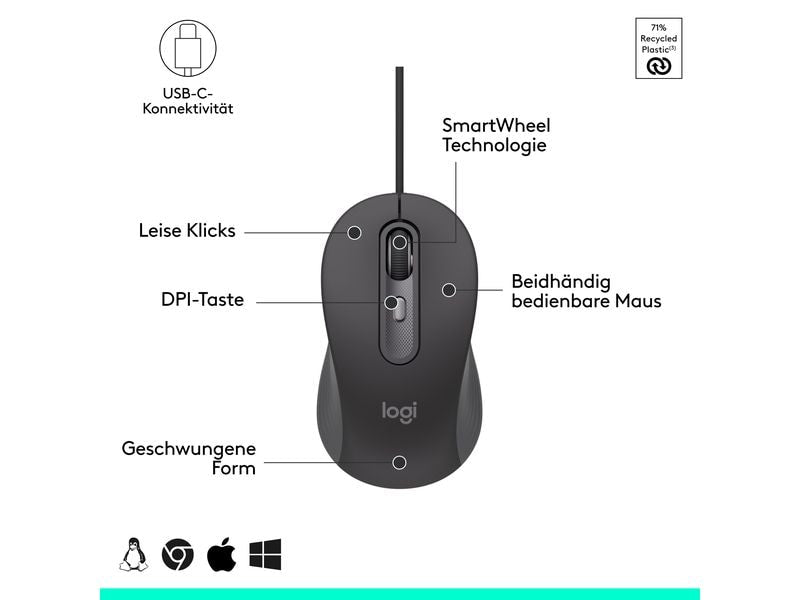 Logitech Maus Signature M520 for Business