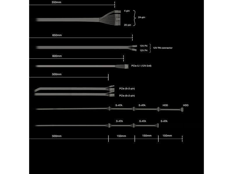 be quiet! Netzteil Pure Power 13 M 550 W