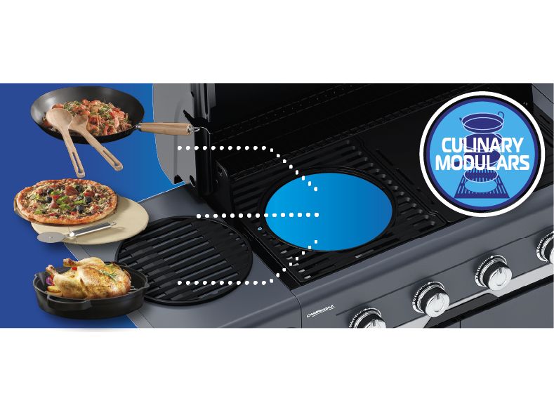 Campingaz Gasgrill Select 4 L Plus mit Abdeckung und Gitterrost