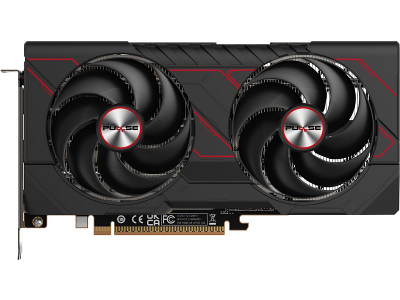 SAPPHIRE Grafikkarte AMD Radeon RX9060 XT PULSE OC 16GB GDDR6