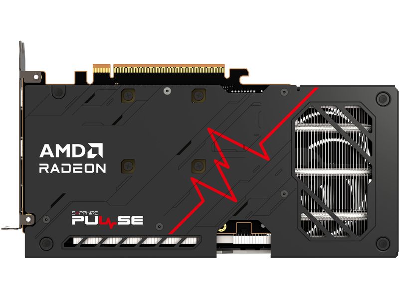 SAPPHIRE Grafikkarte AMD Radeon RX9060 XT PULSE OC 16GB GDDR6
