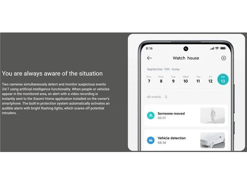Xiaomi Netzwerkkamera CW500 Dual Aussenkamera