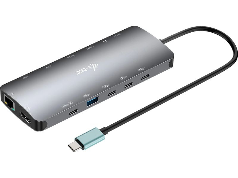 i-tec Dockingstation USB-C Metal Nano 3x Display Dock