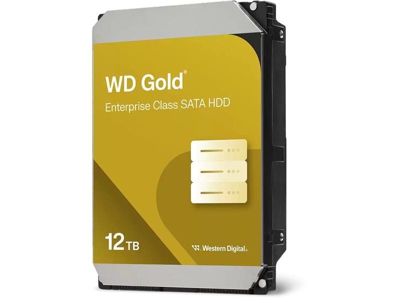 Western Digital Harddisk WD Gold 3.5" SATA 12 TB