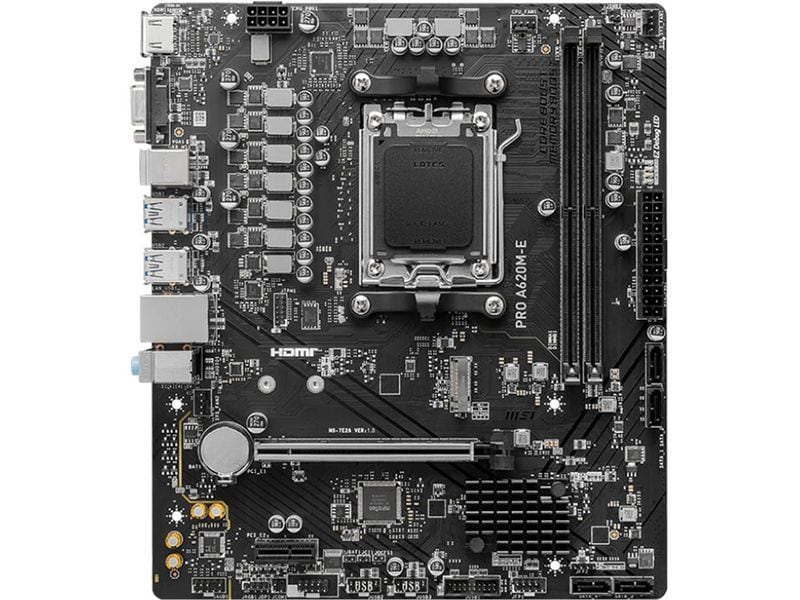 MSI Mainboard Pro A620M-E
