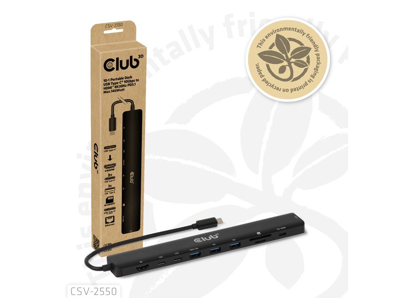 Club 3D Dockingstation CSV-2550