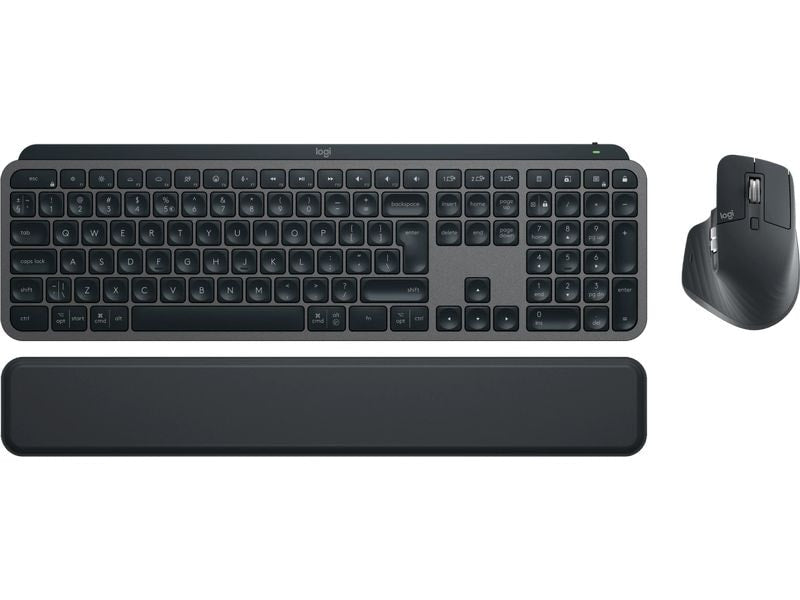 Logitech Tastatur-Maus-Set MX Keys Combo for Business 2. Gen US
