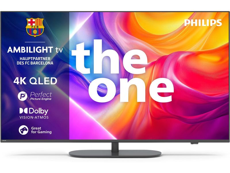 Philips TV 50PUS9000/12 The One 50" 4K QLED Ambilight TV, 2025