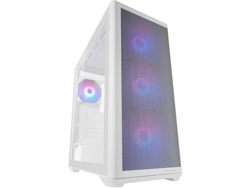 LC-Power PC-Gehäuse 811W Meshwork XL Light (LC-811W-ON) Weiss