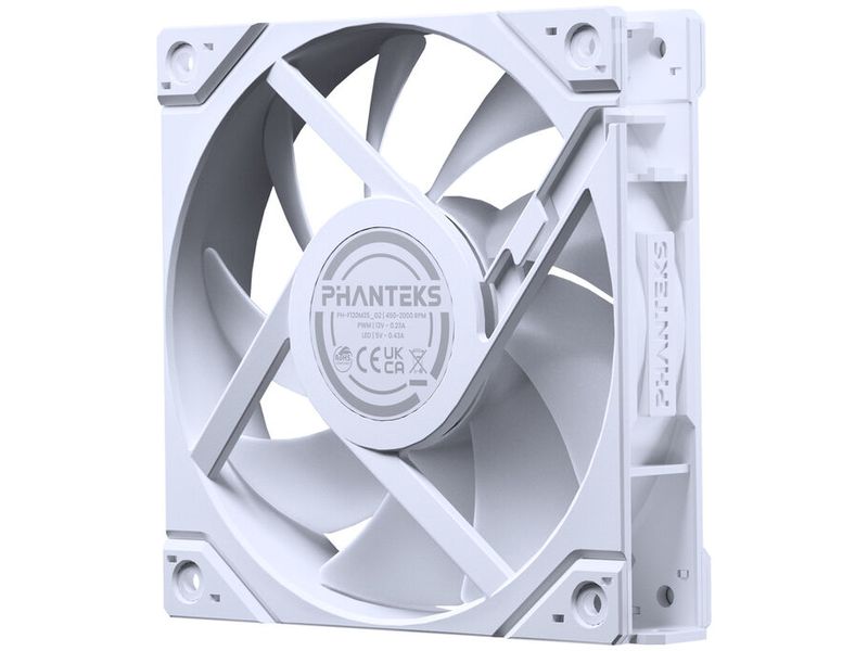 Phanteks PC-Lüfter M25G2-120 Weiss