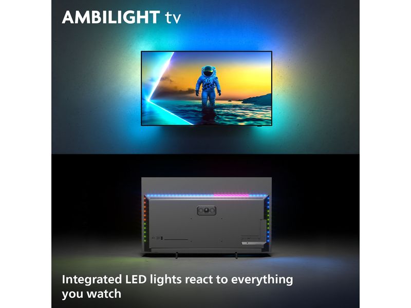 Philips TV 77OLED810/12 77" 4K OLED Ambilight TV, 2025
