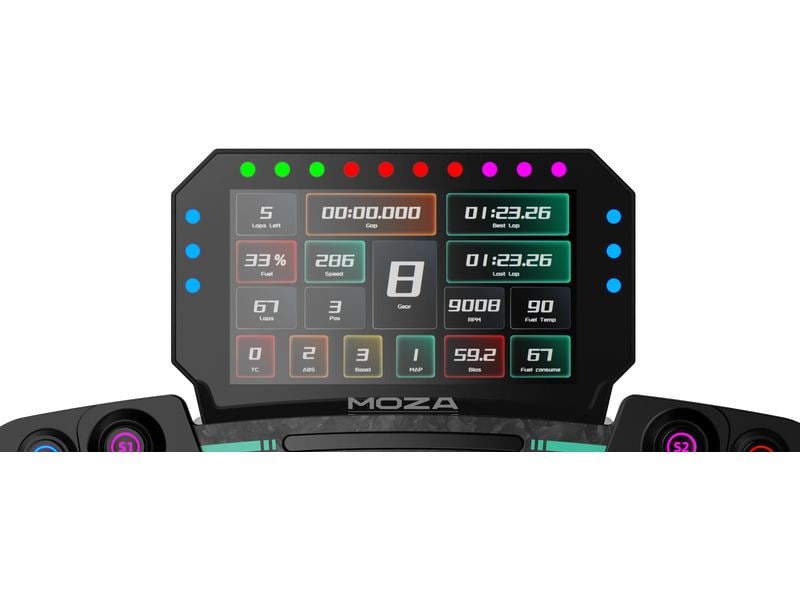 MOZA Racing CM2 Rennsport Dash