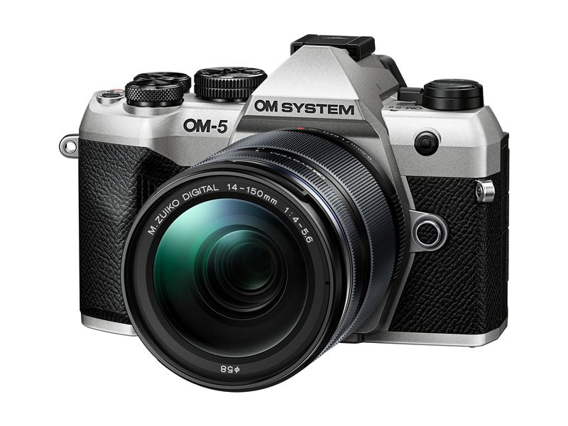 OM-System Fotokamera OM-5 II M.Zuiko Digital 14-150mm Kit Silber