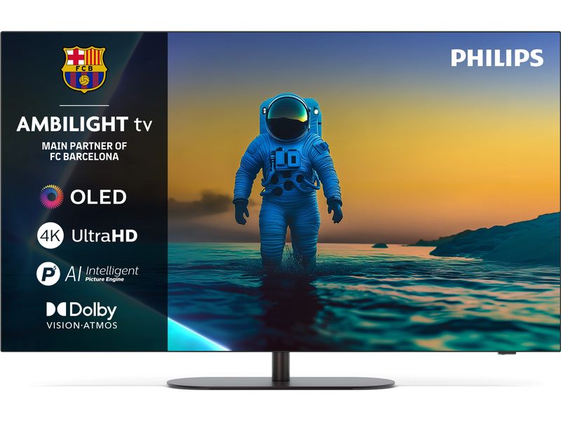Philips TV 55OLED810/12 55" 4K OLED Ambilight TV, 2025