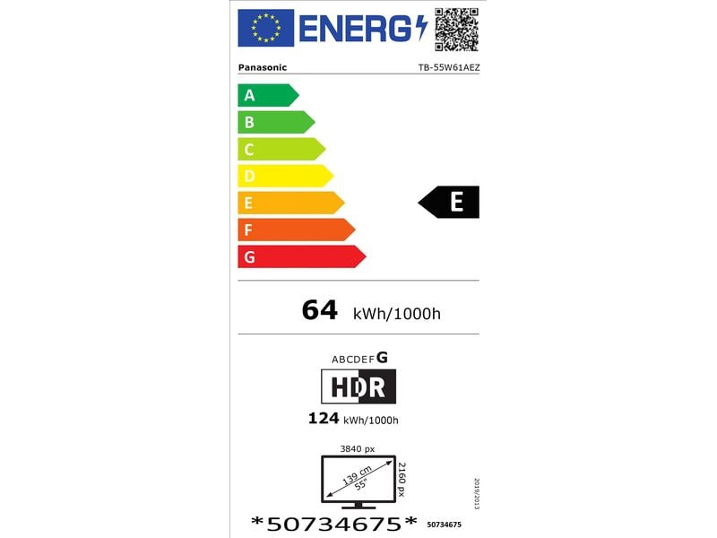 Panasonic TV TB-55W61AEZ 55