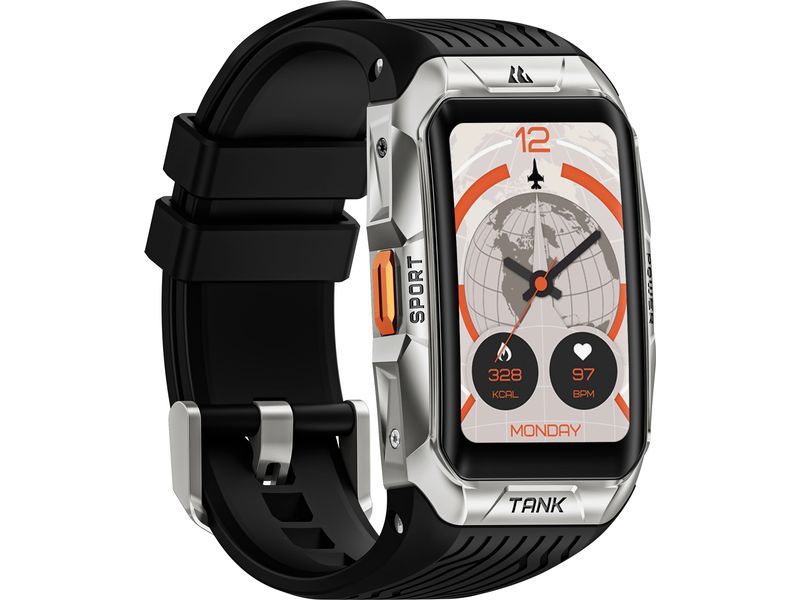 Kospet Smartwatch Tank X2 Ultra Silber
