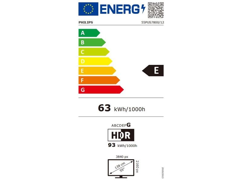 Philips TV 55PUS7800/12 55