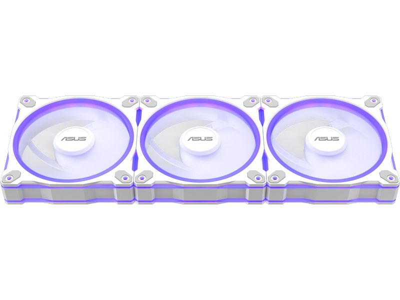 ASUS PC-Lüfter Prime MR120 Fan ARGB Reverse 3 in 1 Weiss
