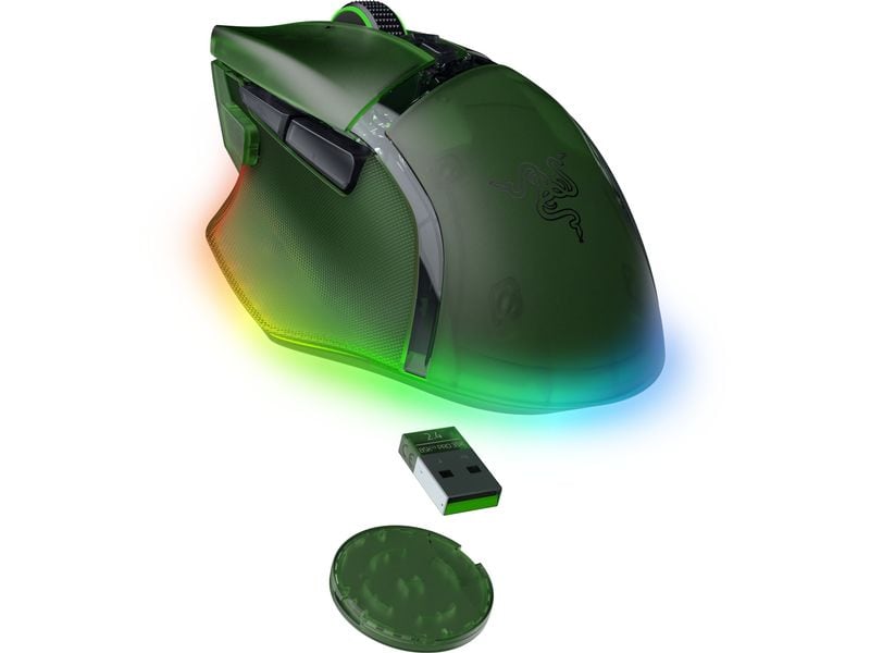Razer Gaming-Maus Basilisk V3 Pro 35K – Phantom Green Edition