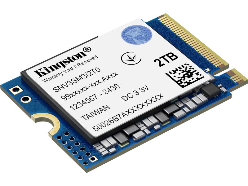 Kingston SSD NV3 2 TB M.2 2230 M.2 NVMe 2000 GB