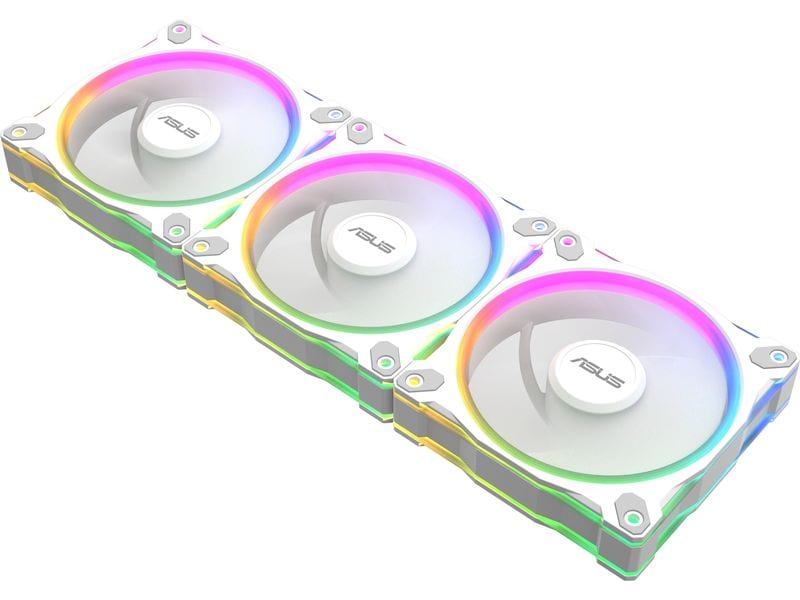 ASUS PC-Lüfter Prime MR120 Fan ARGB Reverse 3 in 1 Weiss