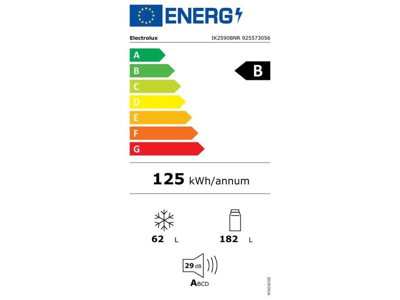 Electrolux Einbau-Kühl-Gefrierkombination IK2590BNR Rechts/Wechselbar