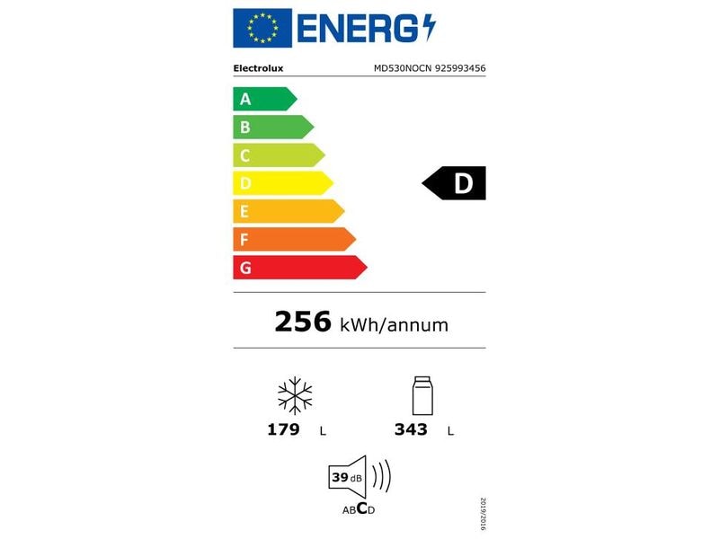 Electrolux Kühl-Gefrierkombination MD530NOCN Silber