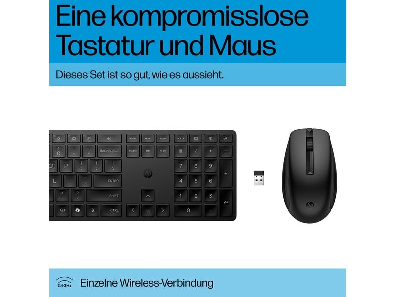 HP Tastatur-Maus-Set 655MK