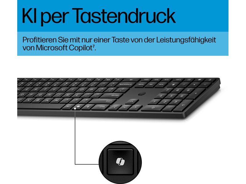 HP Tastatur-Maus-Set 655MK