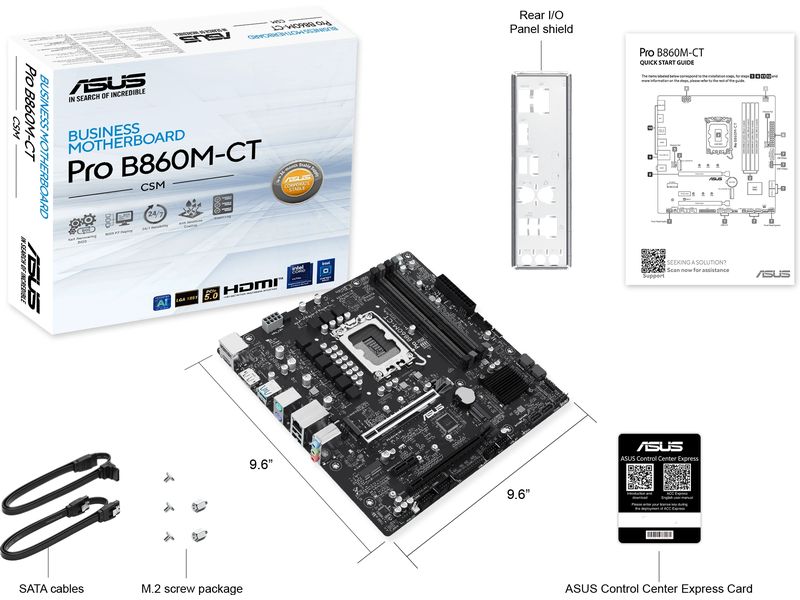 ASUS Mainboard PRO B860M-CT-CSM