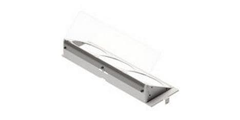 HAVN HS 420 Angled Bottom Fan Bracket Weiss