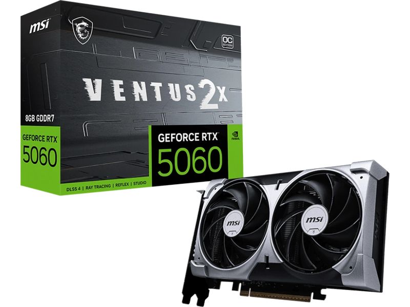 MSI Grafikkarte GeForce RTX 5060 8G VENTUS 2X OC