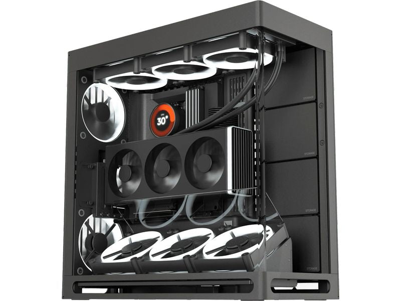 HAVN PC-Gehäuse HS 420 VGPU Schwarz