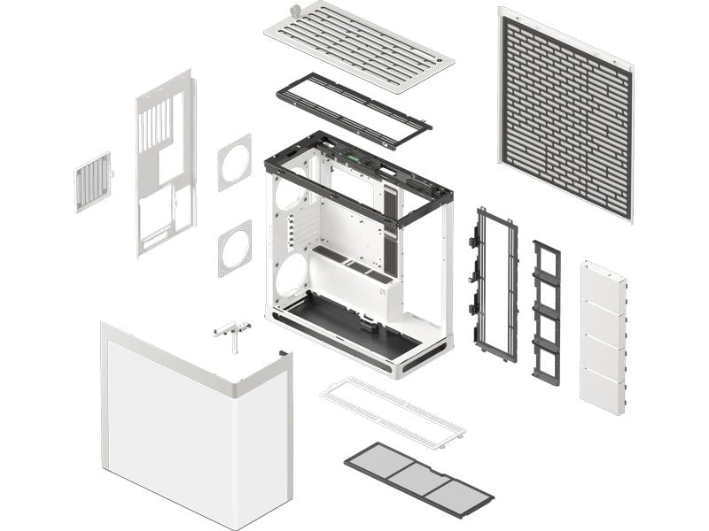 HAVN PC-Gehäuse HS 420 Weiss