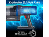 CLEANmaxx Akku-Hand- und Stielsauger Grau / Blau