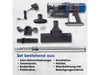 CLEANmaxx Akku-Hand- und Stielsauger Grau / Blau