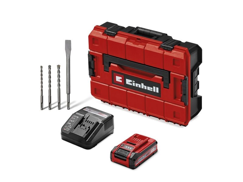 Einhell Schnurloser Bohrhammer TP-HD 18/28 Li BL+4 (1x3.0Ah+)