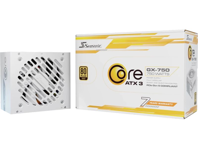 Seasonic Netzteil CORE GX Weiss ATX 3.1 750 W