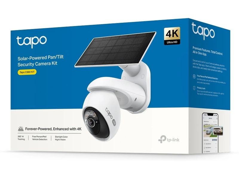 TP-Link Netzwerkkamera C660 KIT 4K 360°