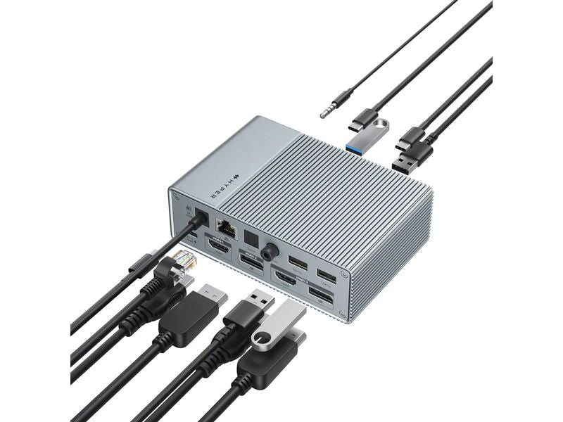 HYPER Dockingstation HyperDrive 15-in-1 USB-C – Gen 2